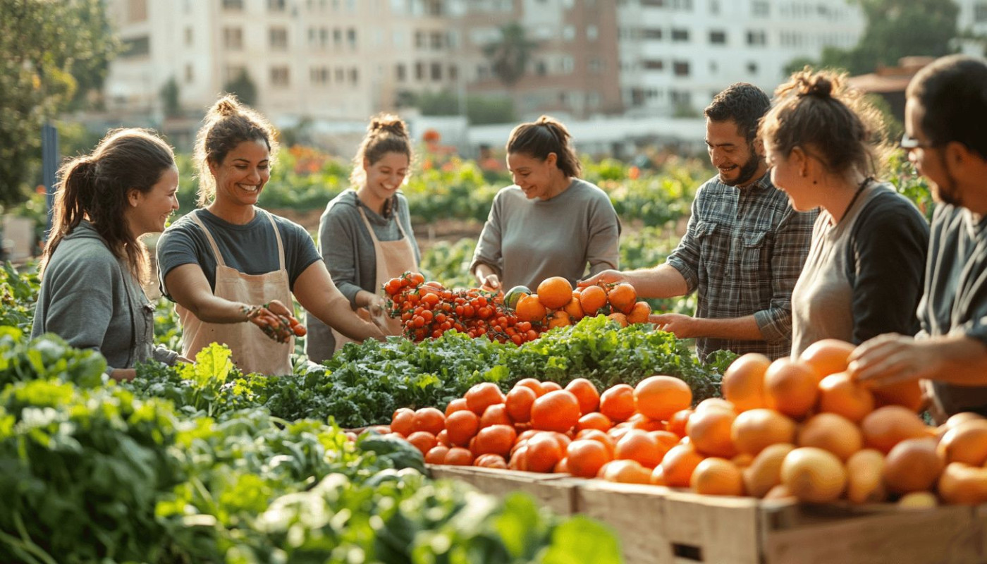 Découverte du concept de paniers alimentaires solidaires et équitables